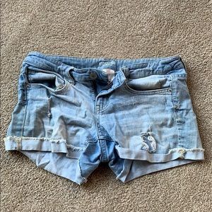 Jean shorts
